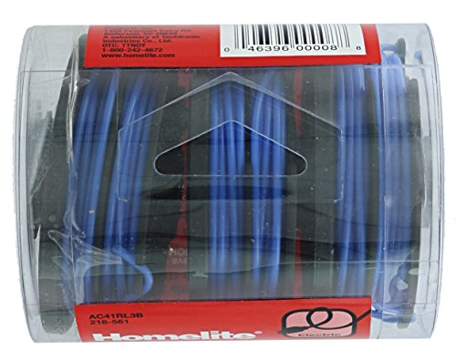 Homelite Genuine OEM AC41RL3 Autofeed Dual .065” Replacement Line and Spool Pack for Homelite Electric String Trimmers (3 Pack)