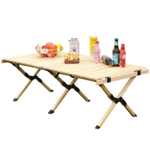 ZHYH Outdoor Table Camping Self-Driving Car Folding Table Camping Barbecue Self Driving Picnic Table