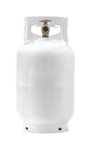 flame king ysn011 11 pound steel propane tank cylinder with type 1 overflow protection device valve, great for camping, fire pits, heaters, grills, overlanding