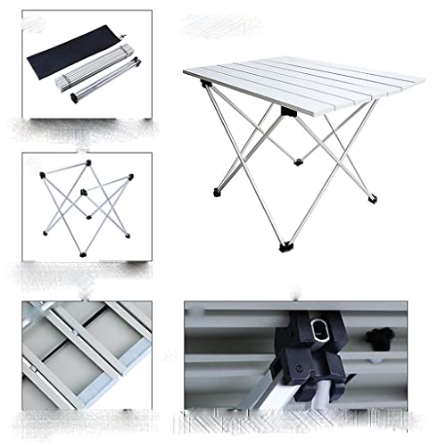 ZHYH Camp Table, Portable Folding Camping Table with Carry Bag for Outdoor, Fishing & Picnic