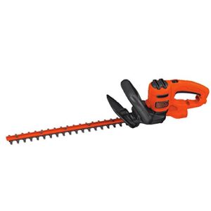 BLACK+DECKER Hedge Trimmer with Easy-Fit All Purpose Glove (BEHT200 & BD505L)