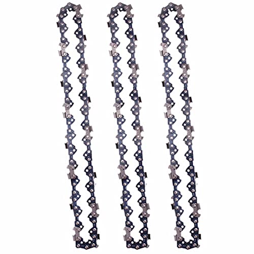 Abroman 3 Pack S56 AdvanceCut 16 Inch Chainsaw Chain 3/8 LP .050" 56 Drive Links Compatible with Craftsman Echo CS-400 CS-310 CS-352 CS-370 Homelite Poulan 2150 3816 Remington Saw