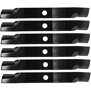 6pk oregon mower blades compatible with 60″ kubota pro decks zd323 zd326 z725 92-049 k5647-34340 k5647-97530 k5668-97530