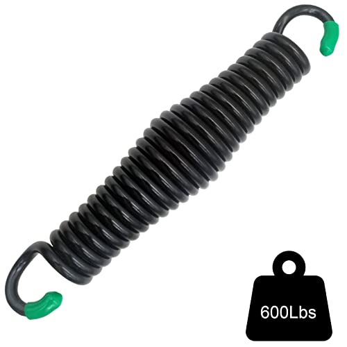 BLASCOOL Porch Swing Springs Heavy Duty - 600Lbs Black Hammock Chair Spring,Hanger Ceiling Mount Spring(One Piece 600Lbs)