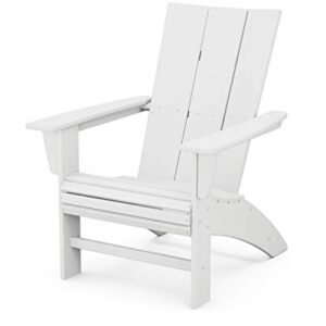 POLYWOOD Modern Curveback Adirondack Chair