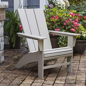 POLYWOOD Modern Curveback Adirondack Chair