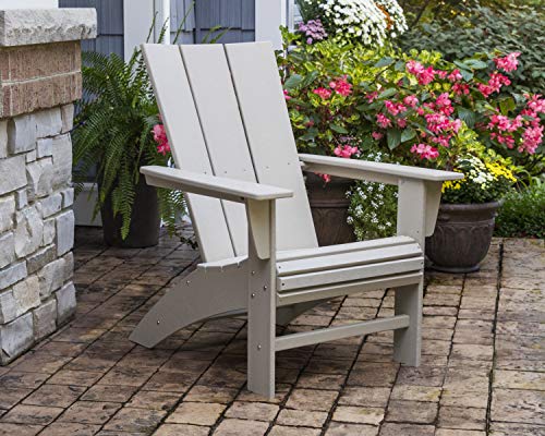 POLYWOOD Modern Curveback Adirondack Chair