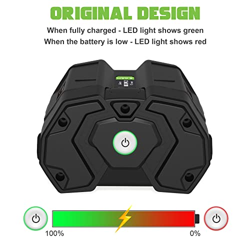 BULL-TECH New EGO Battery 56V 5.0Ah，Compatible with All Power 56V EGO Power+ Tools