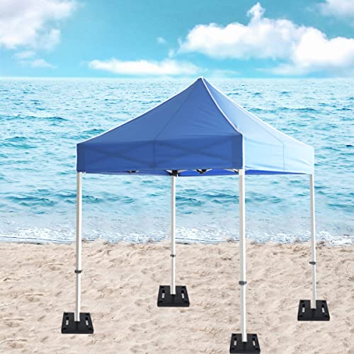 Easy to Hold Canopy Tent Weights - 1pcs, 22 Lbs, Tent Weights Can Withstand Any Wind Waterproof Durable Easy to Put up Stacked Design Provides A Very Stable Base for Pop Up Canopy Tent