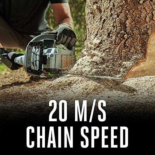 EGO Power+ CS1613 Inch 56-Volt Lithium-ion Cordless 4.0Ah Charger Included Chain Saw, 16-in. Chainsaw Kit w/ 4.0 Ah Battery