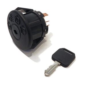 ignition key switch w/ key for husqvarna 532163968 532175566 lawn mower tractor