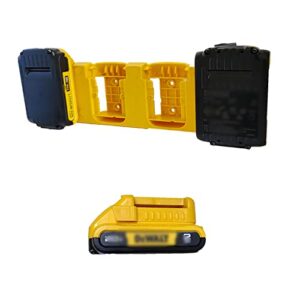 SKCMOX Battery Holders Mount for Dewalt 20V Battery 2pc