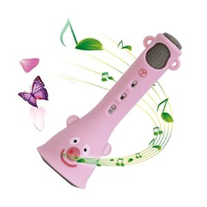 overstock wireless karaoke microphone children’s speakers birthday gifts for girls and boys popular silver