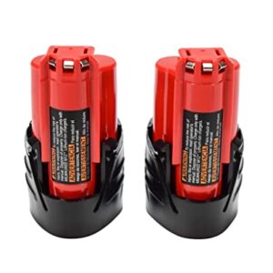 Milwaukee 48-11-2411 M12 12V 1.5 Ah Lithium-Ion Battery - 2 Pack