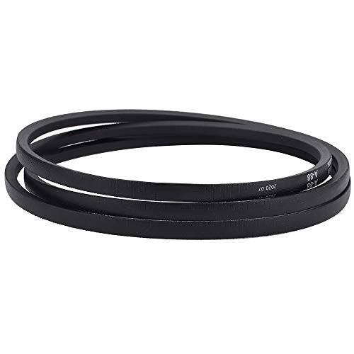 125907X Drive Belt 1/2 X 90" Compatible with Husqvarna Poulan Craftsman 532125907 125907 120302X 105732X John Deer M147044 M82718 Simplicitiy 1666698SM 1716854SM Ariens 07210300 Lawn Mower Tractor