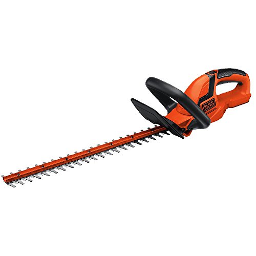 BLACK+DECKER 20V MAX* Cordless Hedge Trimmer, 22-Inch, Tool Only (LHT2220B) & 20V MAX* Lithium Battery (LBXR20)