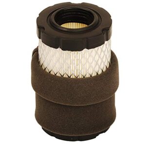 HIFROM MIU14395 Air Filter Pre Filter Compatible with John Deere L105 L107 L108 LA135 LA145 D100 D110 D130 D140 D160 D170 D105 D120 MIU1303 GY21435 MIU13963 Lawn Mower Air Cleaner (Pack of 1)