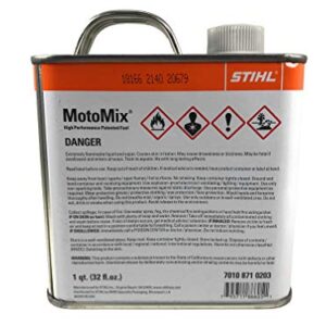 Stihl 7010-871-0203 MotoMix Premixed Fuel 50:1 (1 Quart)