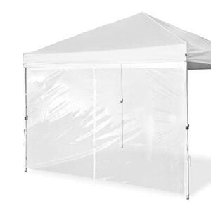 turtle life clear sidewall for 10 x 10 pop up straight canopy tent, transparent sunwalls, 1 pack panel only