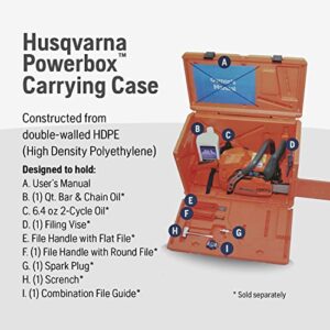 Husqvarna 100000107 Powerbox Chainsaw Carrying Case for 455 Rancher, 460, 372XP and 575XP