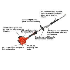 Echo SHC-225S 21.2 cc Gas Hedge Trimmer 20 in.