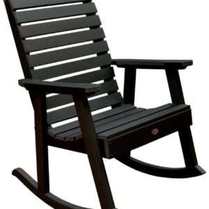 Highwood Weatherly Rocking Chair, Black