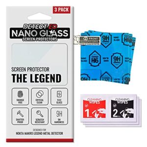 detect-ed nano glass screen protector for the nokta legend metal detector