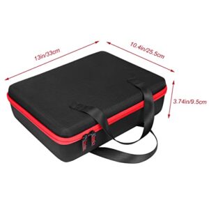 Khanka Hard Battery Storage Box Holder, Carrying Case Replacement for Milwaukee M12 M18 18V Battery and Charger - Holds 12V M18 18V 2.0/3.0/4.0/5.0/6.0/6.5/8/9.0/12.0-Ah Battery, Charger (Case Only)