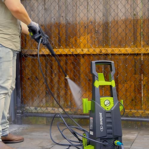 Sun Joe SPX2688-MAX 2050 Max PSI 1.8-GPM Max Electric High Pressure Washer for Cleaning Your RV, Car, Patio, Fencing, Decking and More w/ Foam Cannon