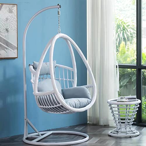 Hammock Chair Hanging Swing Spring - 700LB Capacity Hammock Spring for Hanging Basket Chairs Hammock and Porch Swings (Silver)