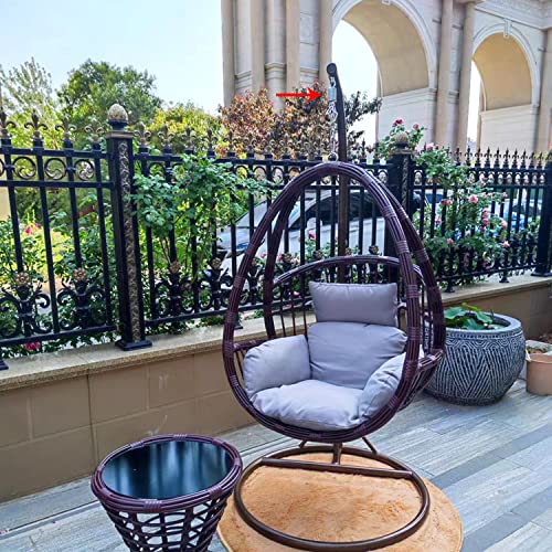 Hammock Chair Hanging Swing Spring - 700LB Capacity Hammock Spring for Hanging Basket Chairs Hammock and Porch Swings (Silver)