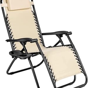 MaMahome Portable Camping Folding Beach Chair BCH-1PC Beige