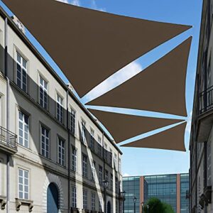 tang sunshades depot 6’x6’x6′ brown sun shade sail 180 gsm hdpe equilateral triangle permeable canopy custom commercial standard
