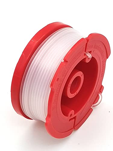 Weed Eater String for Craftsman CMZST0653 CMZST065,0.065" String Trimmer Line 30 Feet,QUASION Weed Eater Line 20V Trimmer Spool(6 Spool,1 Cap CMZST120SC,1 Spring)