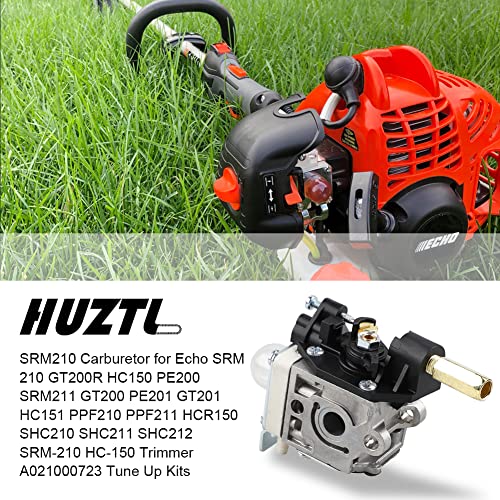 Carburetor For ECHO SRM 210 SRM-230 SRM211 GT200 HC150 HC151 PE200 PE201 PPF210 PPF211 Trimmer Brushcutter With Fuel Maintenance Kit Spark Plug HUZTL