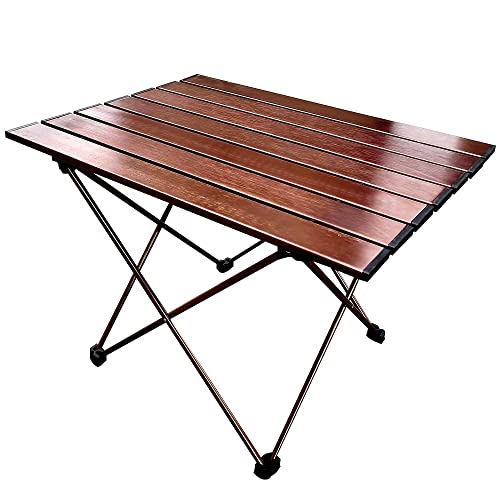 DOUBAO Aluminum Alloy Portable Ultralight Folding Camping Table Foldable Outdoor Dinner Desk for Party Picnic BBQ