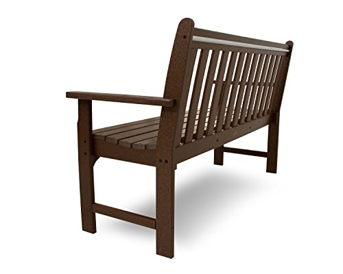 POLYWOOD GNB60MA Vineyard 60" Bench, Mahogany