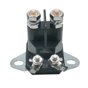 Lawn Tractor Starter Solenoid Compatible with Husqvarna Craftsman Toro Mowers Replaces 28-4210, 110167, 47-1910, 532146154