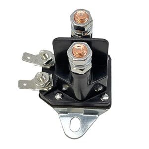 Lawn Tractor Starter Solenoid Compatible with Husqvarna Craftsman Toro Mowers Replaces 28-4210, 110167, 47-1910, 532146154