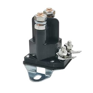 Lawn Tractor Starter Solenoid Compatible with Husqvarna Craftsman Toro Mowers Replaces 28-4210, 110167, 47-1910, 532146154