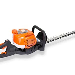 PROYAMA 24-Inch 26cc 2 Cycle Gas Powered Dual Sided Hedge Trimmer with Rotating Handle 2-Year Warranty Less Weight Less Fatigue Suitable for Gardener Professional Landscaper Home User