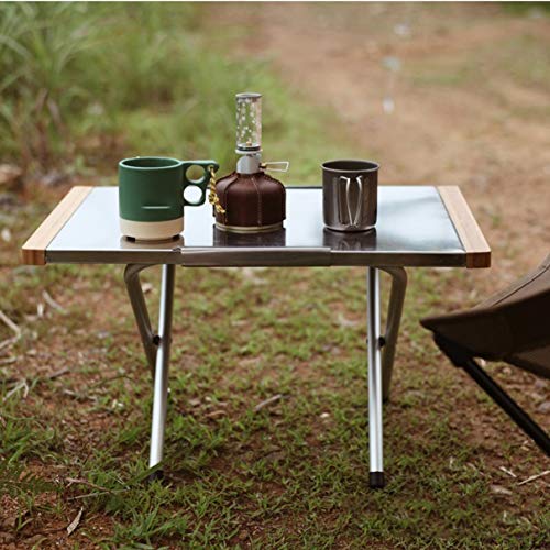 DOUBAO Original Aluminum Folding Camping Table Laptop Bed Desk Adjustable Outdoor Tables BBQ Portable Lightweight Simple Rain Proof