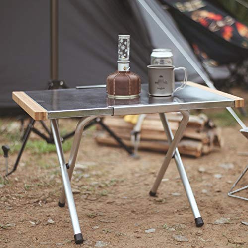 DOUBAO Original Aluminum Folding Camping Table Laptop Bed Desk Adjustable Outdoor Tables BBQ Portable Lightweight Simple Rain Proof