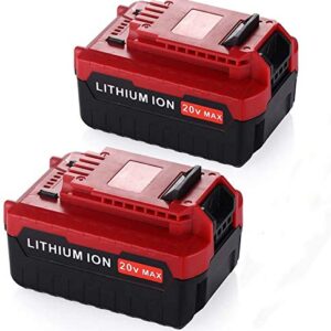 Powerextra 2 Pack 6.0Ah 20 MAX Lithium Replacement Battery for Porter Cable PCC685L PCC680L