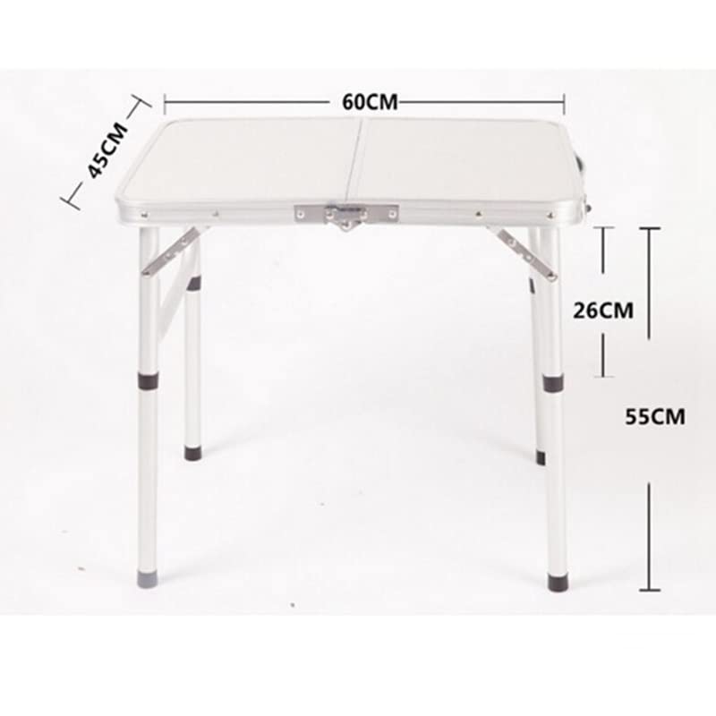 DOUBAO Foldable Portable Table Outdoor Furniture Picnic Computer Bed Tables Light Folding Desk Aluminium Alloy