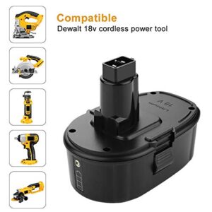 Bakipante Replacement 6.5Ah Lithium Dewalt 18V Battery for Dewalt 18 Volt XRP Battery DC9096 DC9098 DC9099 DE9039 DE9095 DE9096 DE9098 DW9095 DW9096 DW9098 DE9503 DC9182 Dewalt Batteries