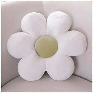azchen flower pillow standard throw pillow patio furniture cushions decorative pillow cushion home chair cushion (15.7 inch, beige)