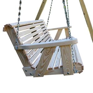 ROLL Back Amish Heavy Duty 800 Lb 5ft. Porch Swing- Made in USA