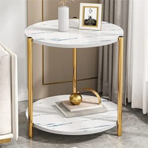 liruxun sofa side cabinet home small apartment living room table side several bedroom double-layer mini round table
