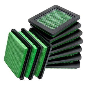 heyzlass 10pack 17211-zl8-023 air filter – compatible with honda gcv160 gc160 gcv190 gc190 engine husqvarna craftsman troy-bilt push lawn mower tiller air cleaner